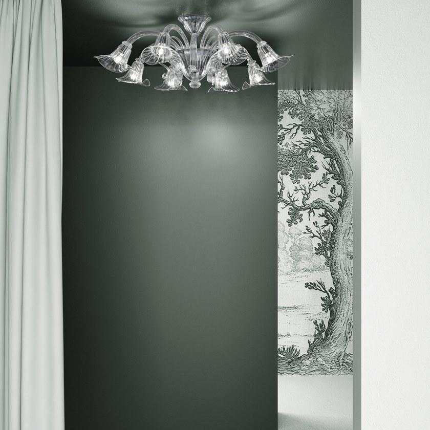 Sylcom Потолочный светильник из дутого стекла Grimani sun-id-1511022 - Вид №1