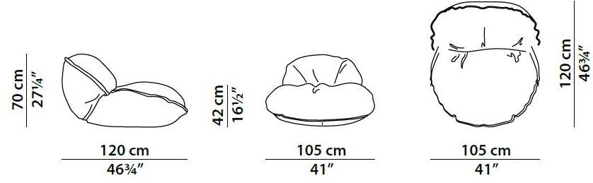 BAXTER Кожаная сумка-боб sun-id-1435459 - Вид №4