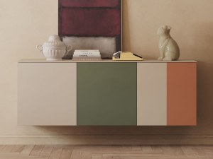 Подвесной шкаф с распашными дверями