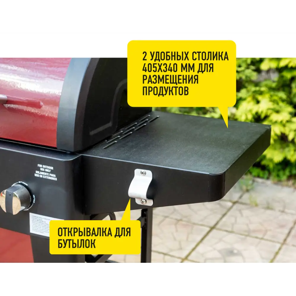 Гриль газовый Forester BQ-700 82993686 STLM-2075865 Santreyd  - Вид №15