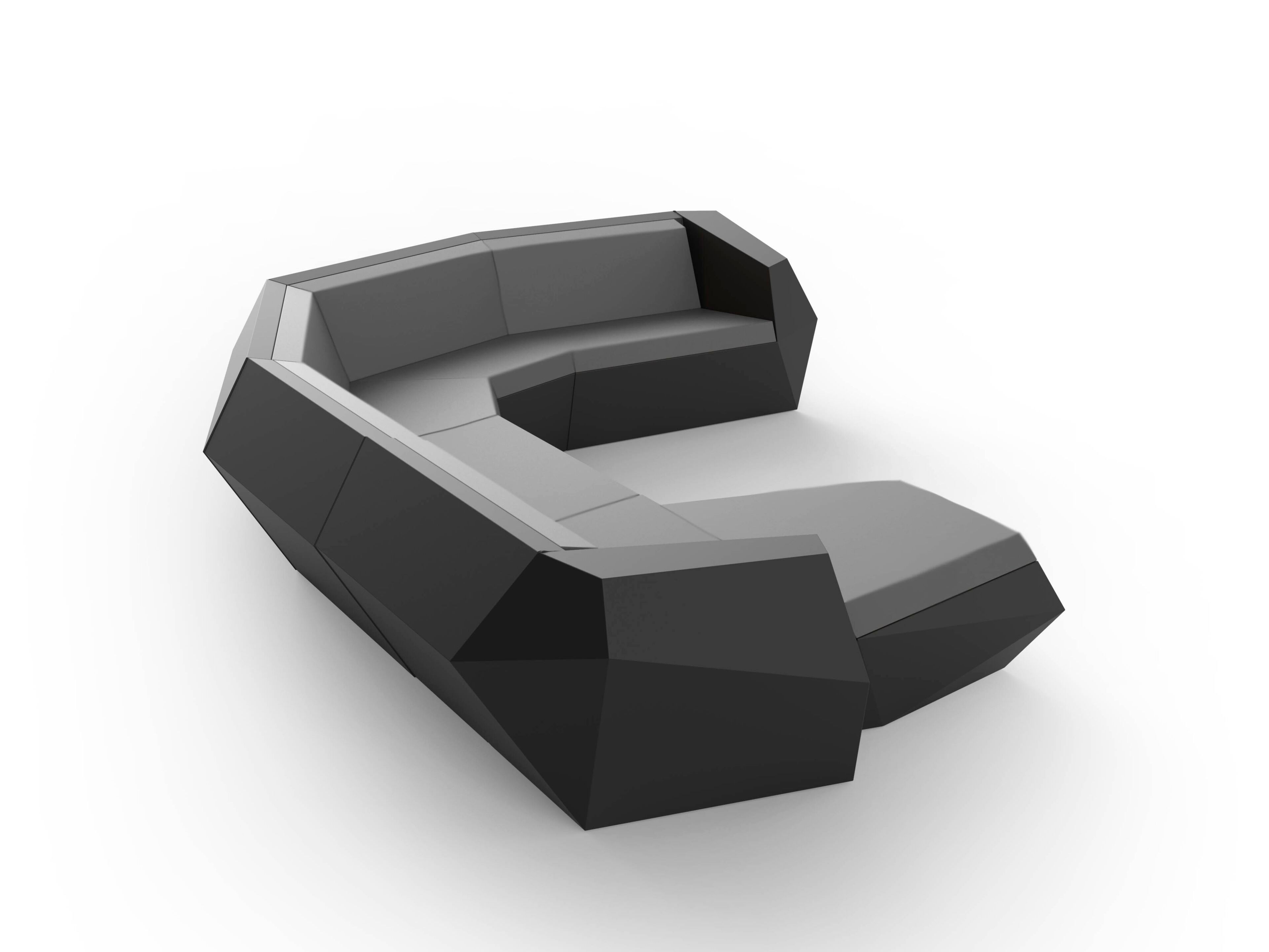 Модульный садовый диван Vondom Faz ARCH-00147911 - Вид №2