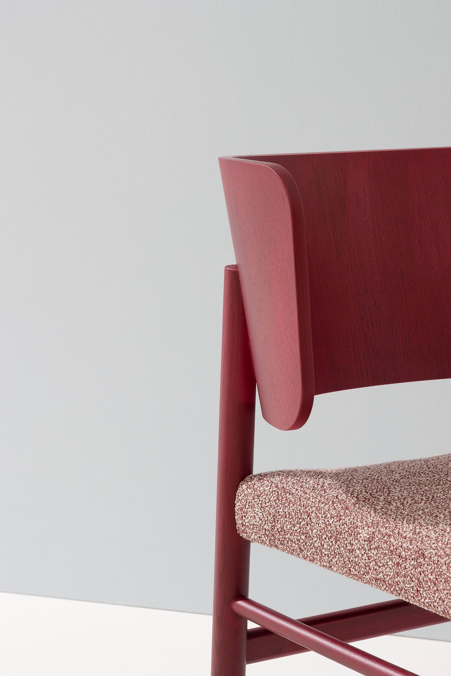 Стул из ясеня с мягким сиденьем Billiani Fratina ARCH-00150821 - Вид №8