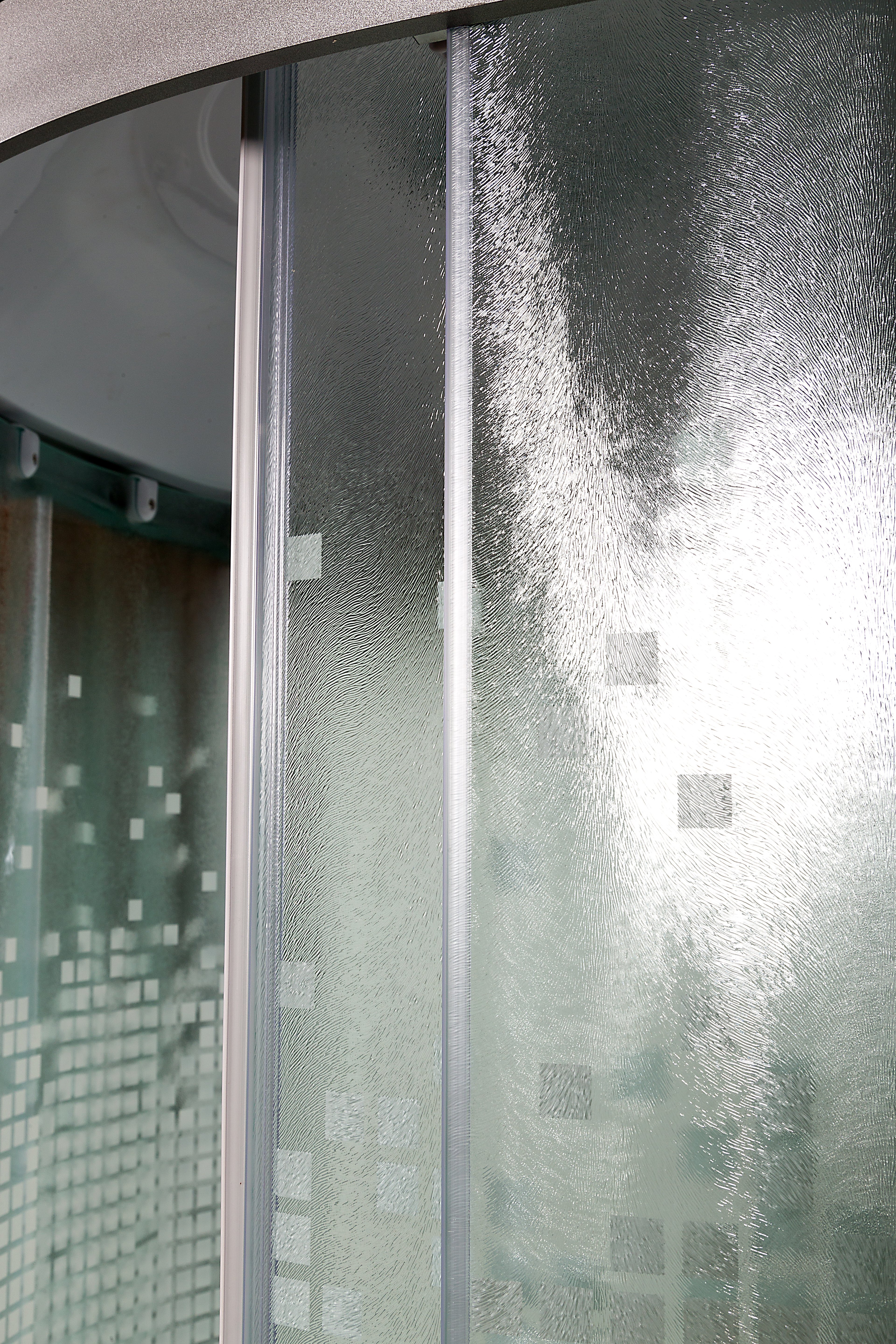 BМ1590 с гидромассажем BLACK Душевая кабина DETO Серия ВМ L 980 с гидромассажем - Вид №9