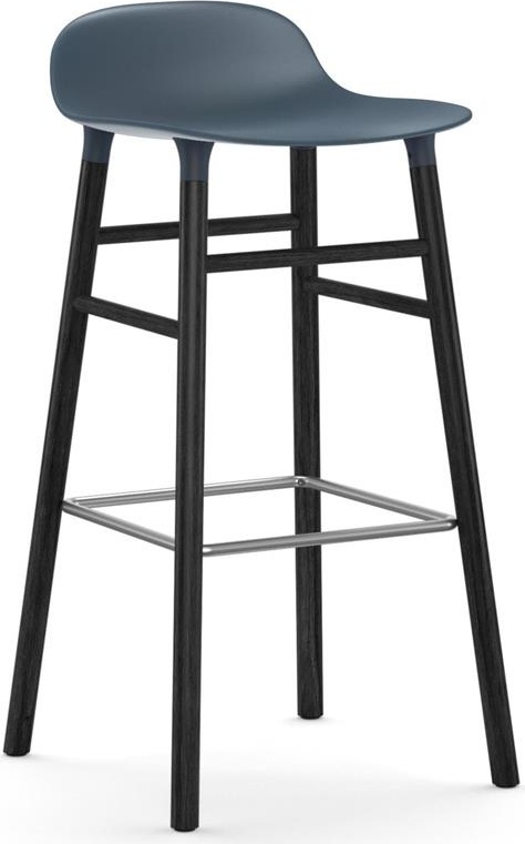 603221 Барный стул 75 cm Black Blue Normann Copenhagen Form