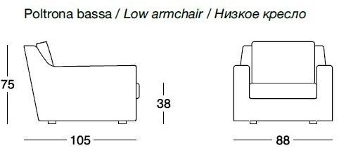 Longhi Кресло поворотное с высокой спинкой Loveluxe sun-id-1430837 - Вид №2