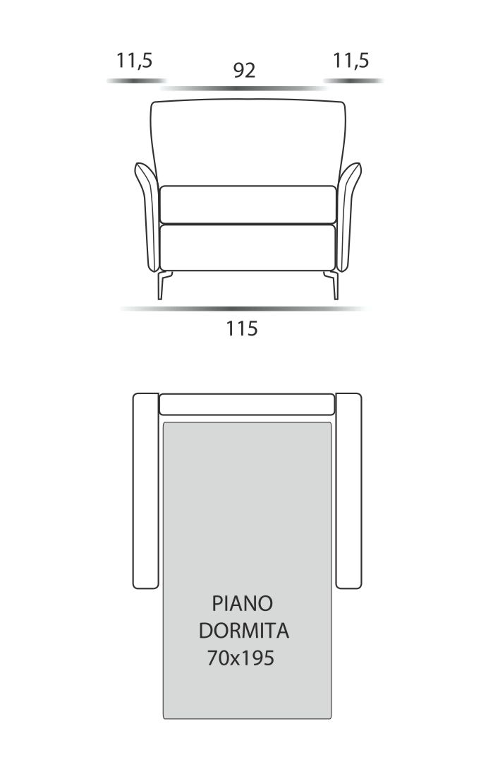 Диваны Divano 2 Posti Maxi Spaziorelaxitalia  Londra Londra Divano 2 Posti Maxi - Вид №5