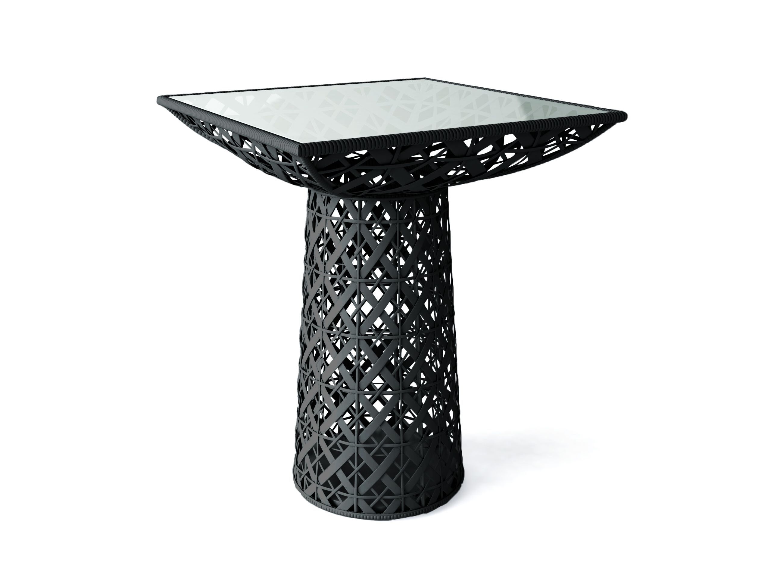 Квадратный обеденный стол из смолы Walters Reverie ARCH-00047319 - Вид №1