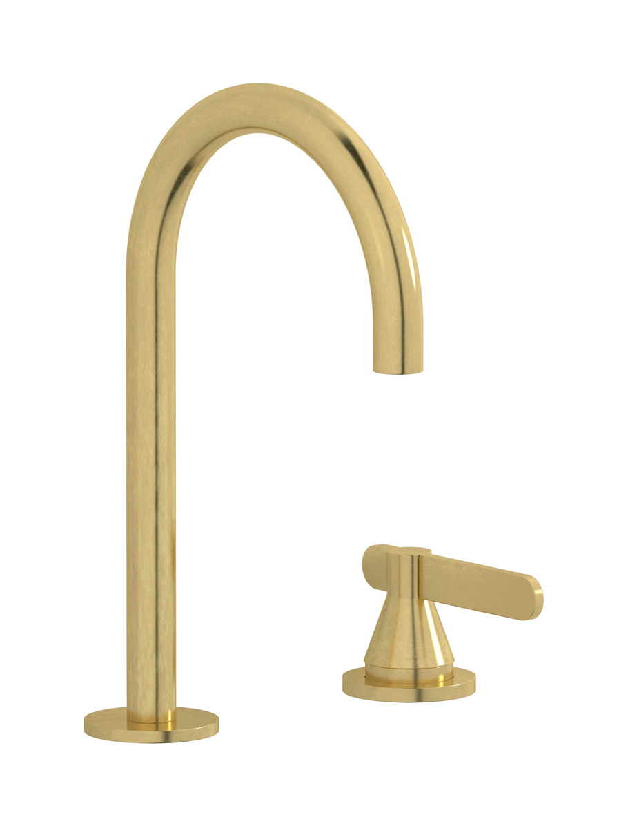 Смеситель для раковины на 2 отверстия WE ARE IB ol306cs Natural Brass Soho