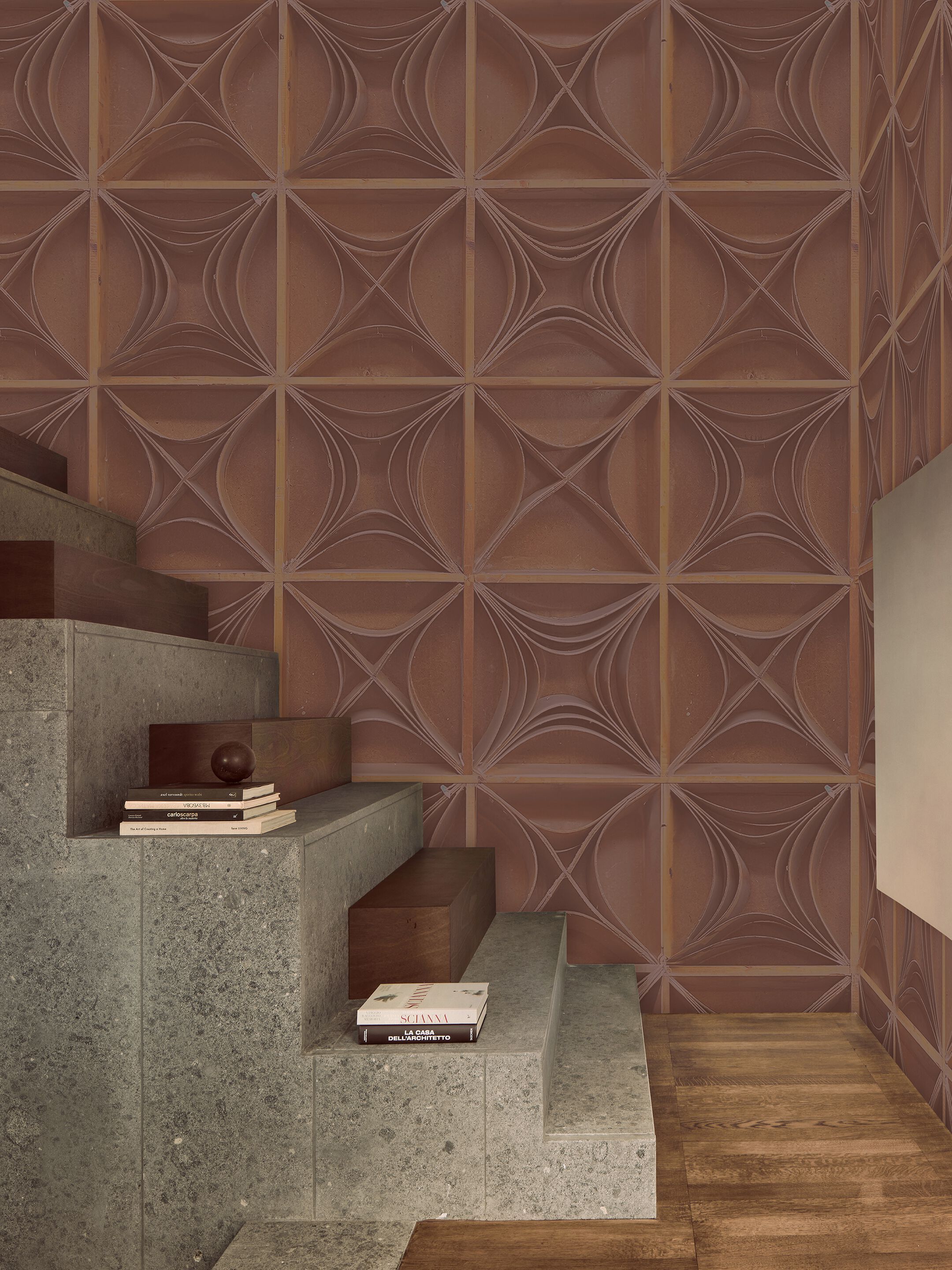 Обои из органического био-винила Wall&decò Современные обои 2025 года ARCH-00027538 - Вид №1