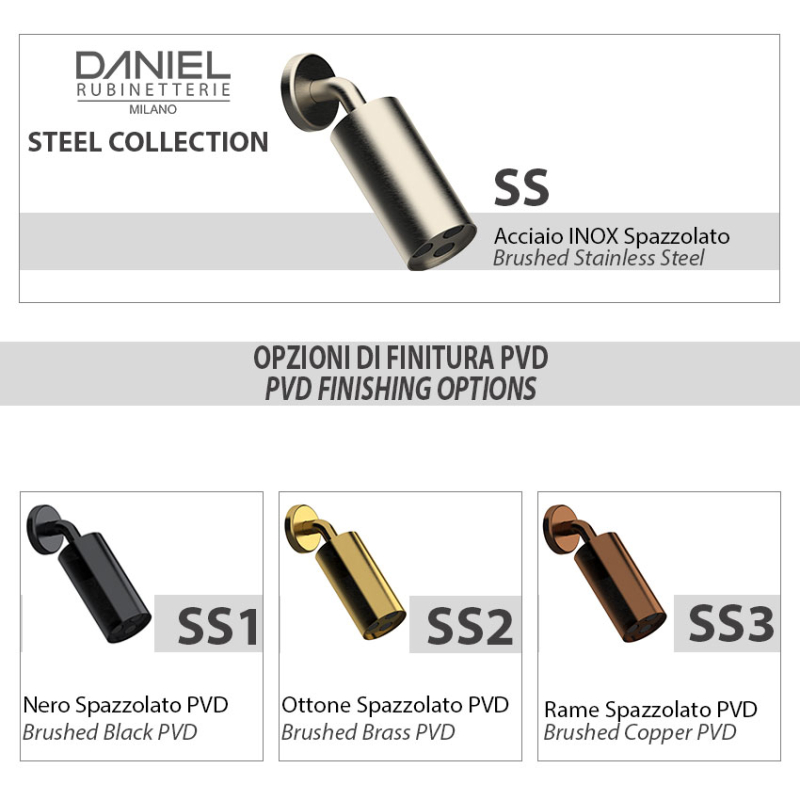 SSA435AP Ручной душ  DANIEL RUBINETTERIE Wellness - Вид №1