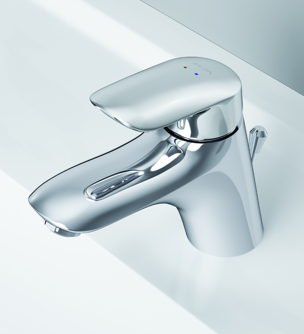 F5382132 смеситель для умывальника с д/к излив 146 мм хром шт AM.PM Bliss L - Вид №3