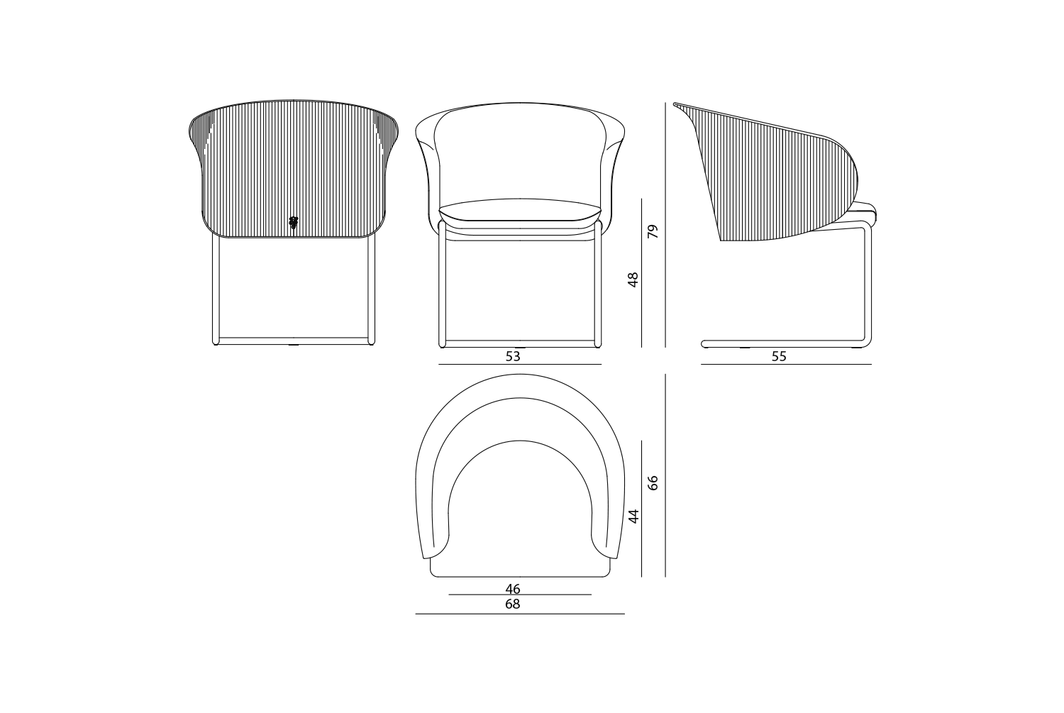 Carmen Steel Стул Visionnaire  - Вид №4