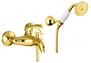 47OO5104 Смеситель для ванны , золото Fiore JAFAR