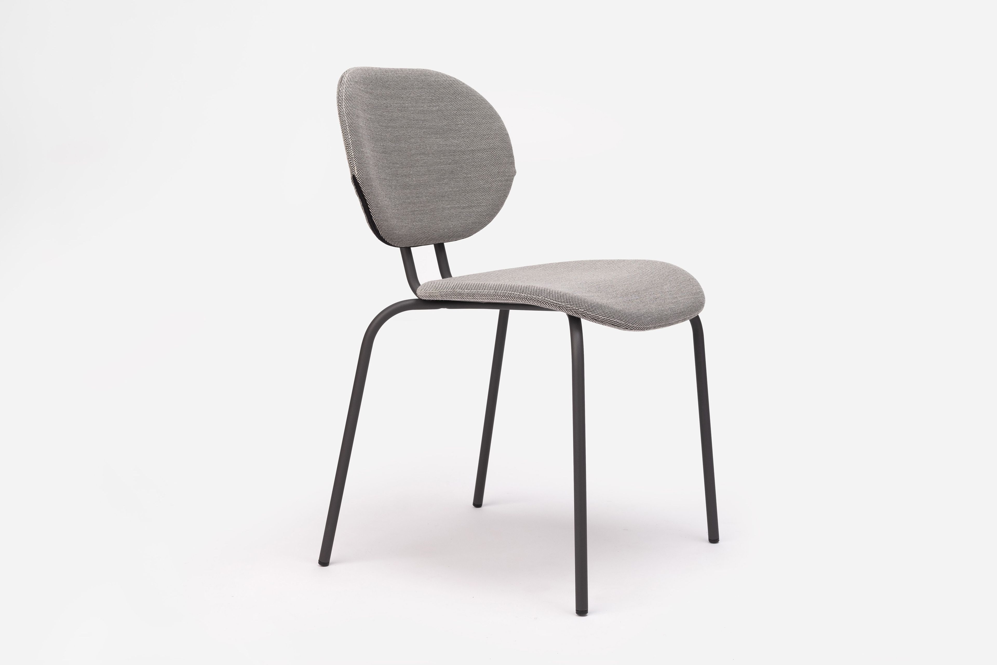 Стальной стул с мягким сиденьем ONDARRETA Hari ARCH-00004041 - Вид №1