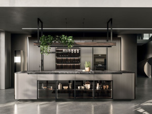 Встроенная кухня с островом