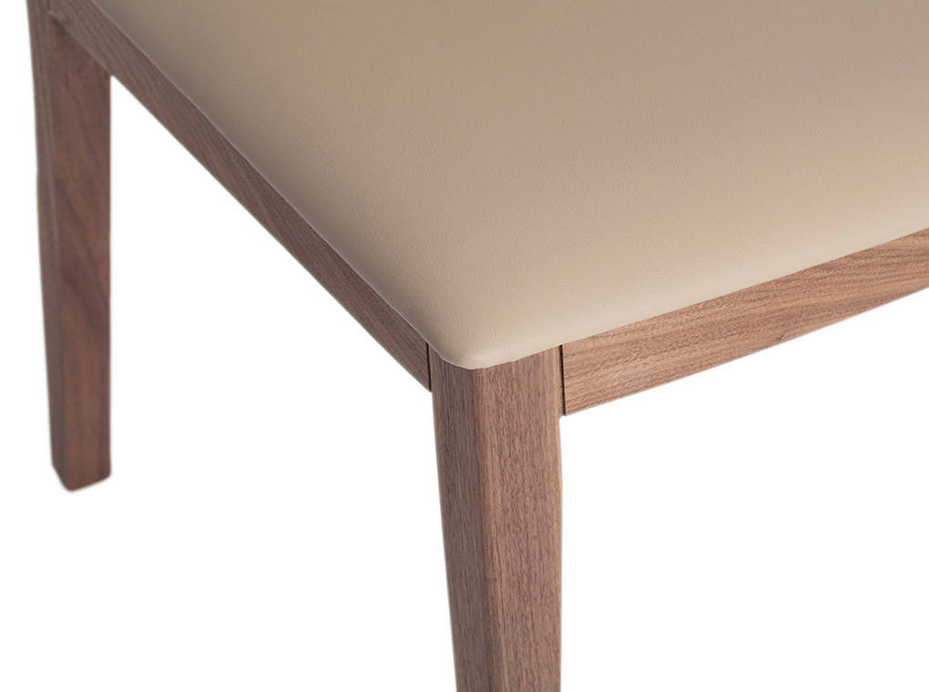 063489 Мягкий стул кожаный коричневый CPMK109-VISON Angel Cerda  - Вид №4