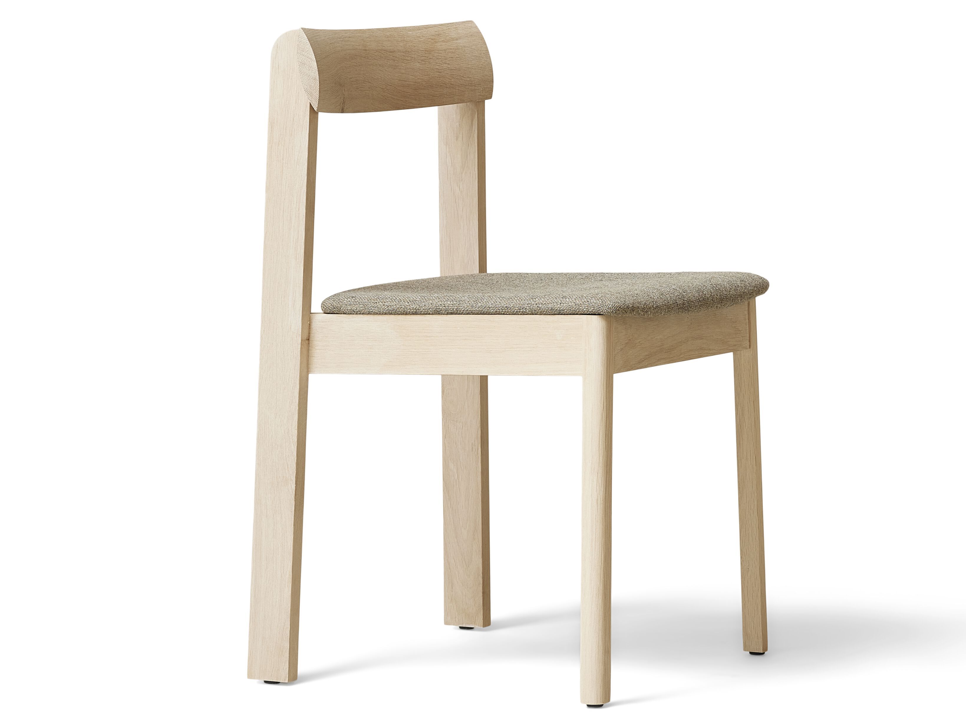 Штабелируемый дубовый стул с мягким сиденьем Form & Refine Blueprint ARCH-00138490 - Вид №1
