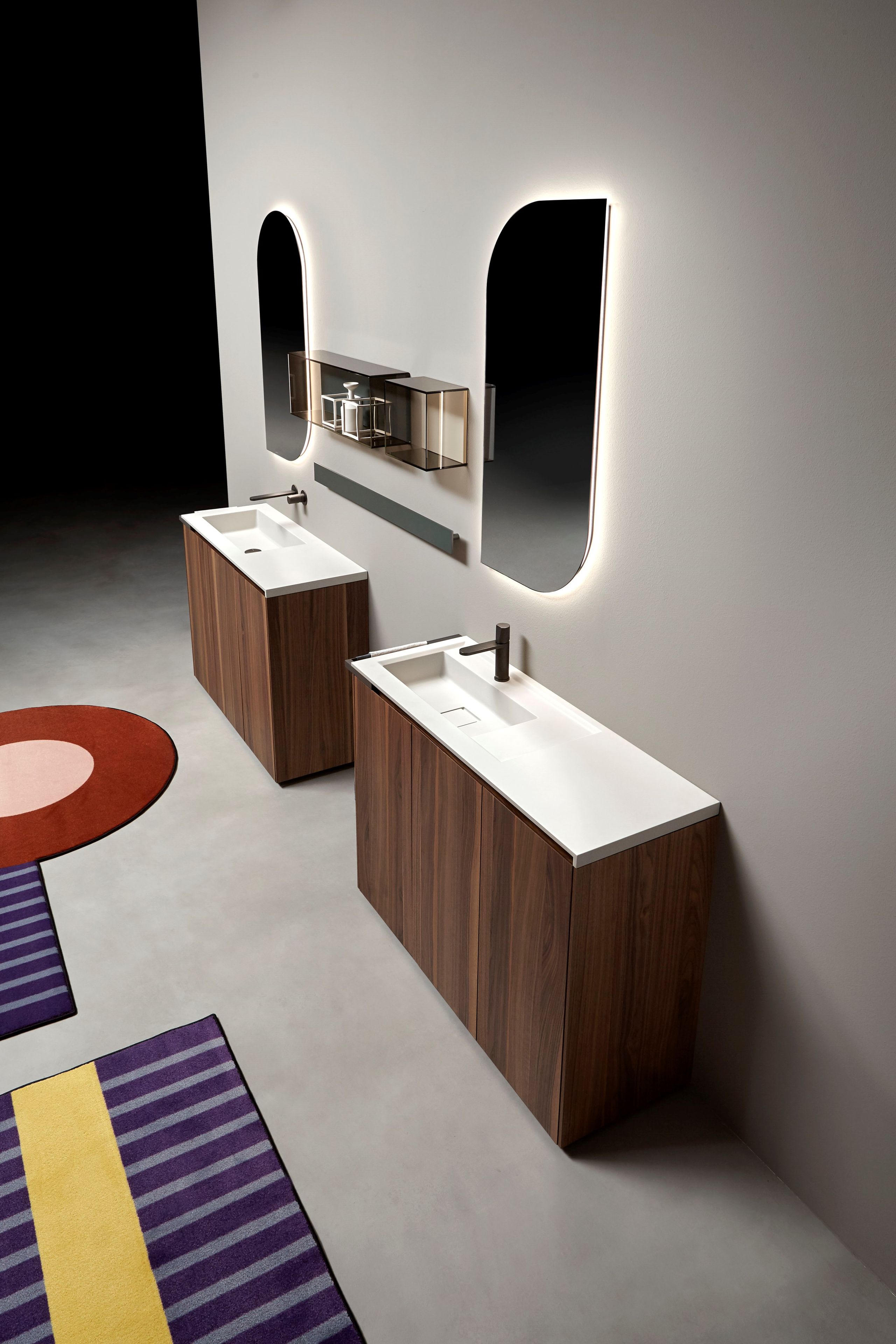 Напольный умывальник с дверцами Antoniolupi Piana ARCH-00004523 - Вид №2