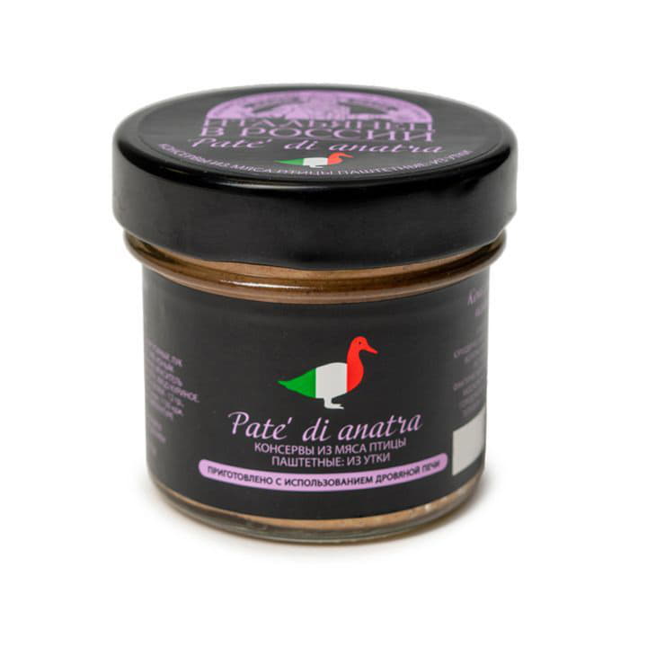 Паштет утиный Итальянец в России Santreyd 10067 - Вид №1