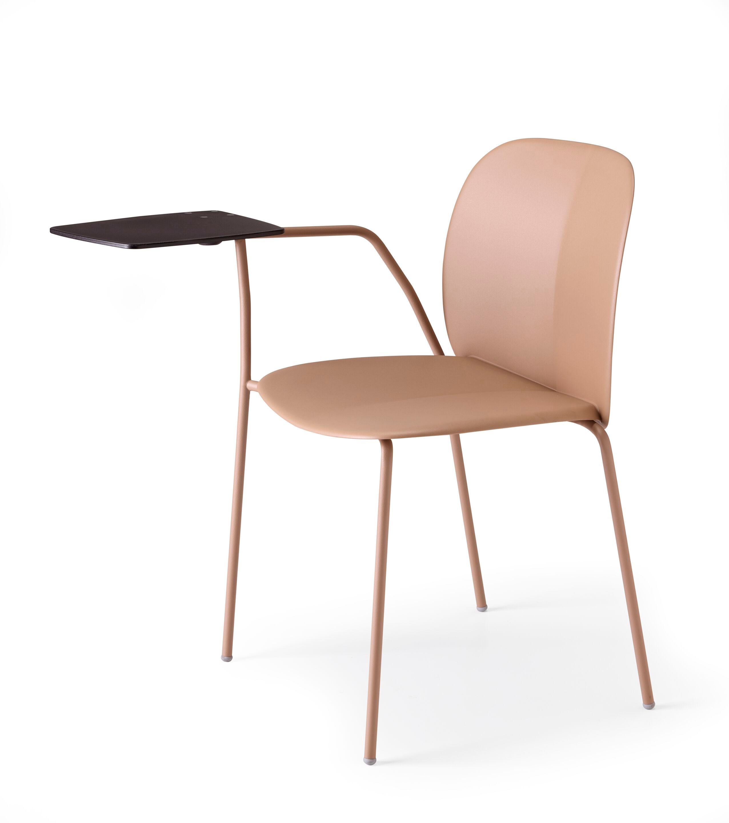 Рециркулированный пластиковый стул конференции с опрокидыванием S-CAB Mentha ARCH-00124058 - Вид №2