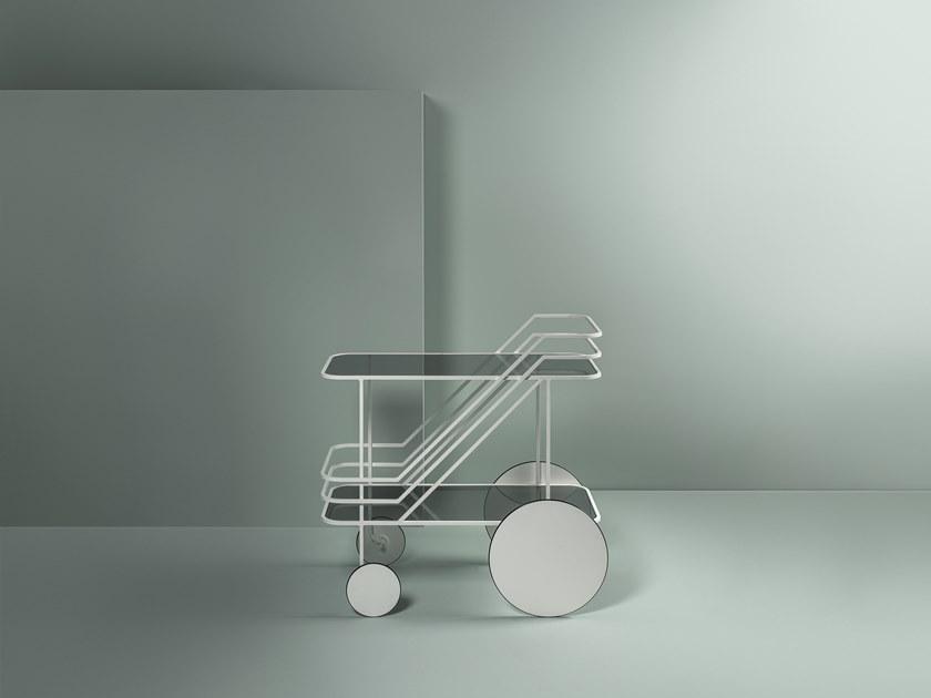 DANTE - Goods And Bads Тележка для еды из стали и стекла sun-id-1358400 - Вид №3