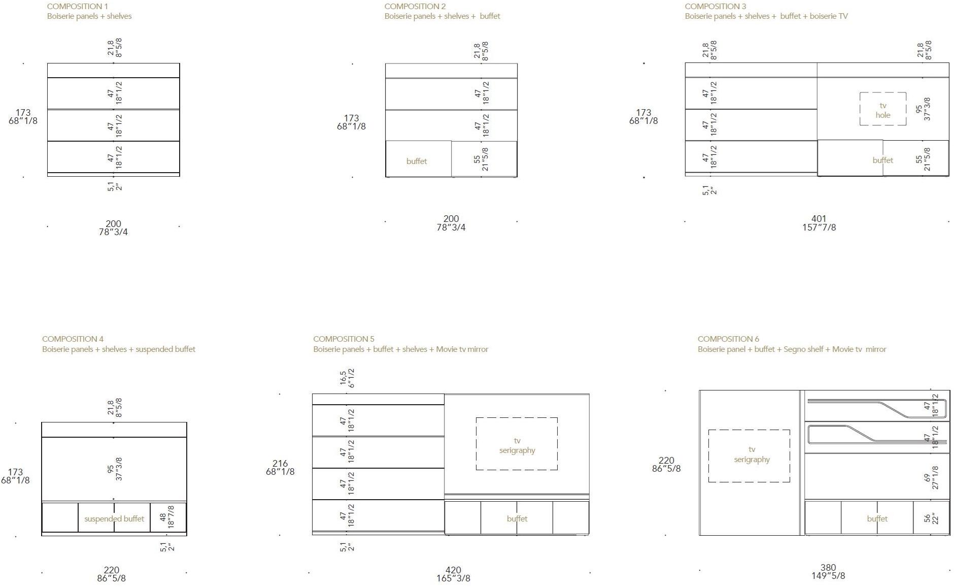 Reflex Модульная стеклянная перегородка для хранения с подставкой под телевизор sun-id-1472617 - Вид №3