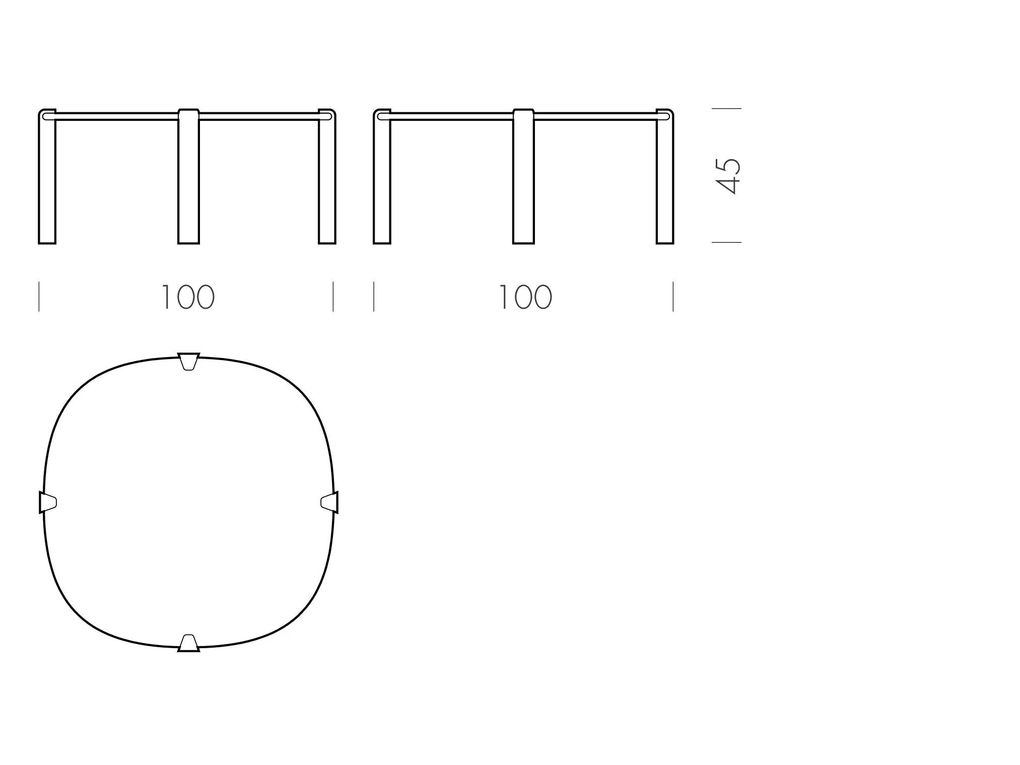 Круглый журнальный столик из дуба Gazzda KULIN ARCH-00066041 - Вид №9