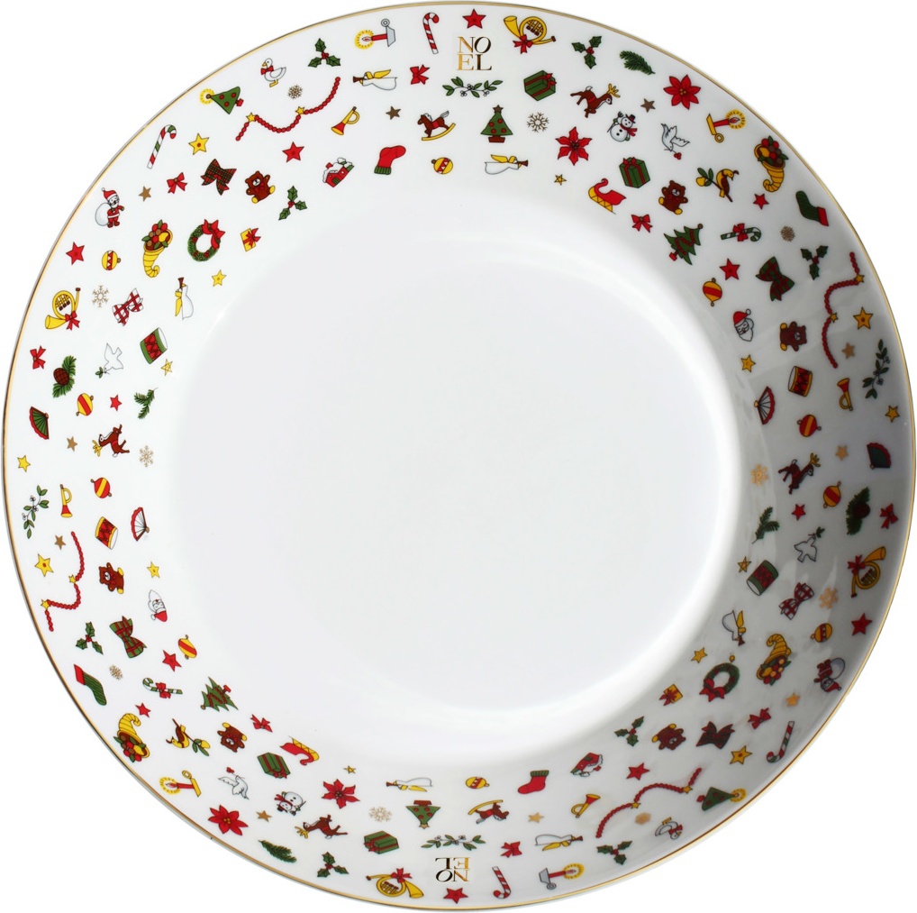 10668236 Taitu Салатник Taitu "Новый год" 32см Фарфор 