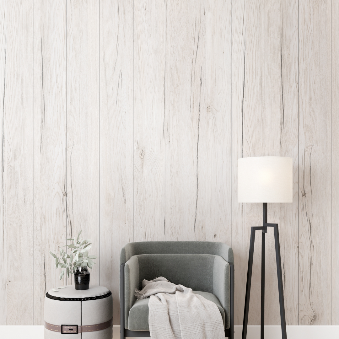 Панель МДФ Classic STELLA Standart 2700х200х6 Дуб Санремо Белый (упак. 8 шт.) STSR-82 - Вид №2