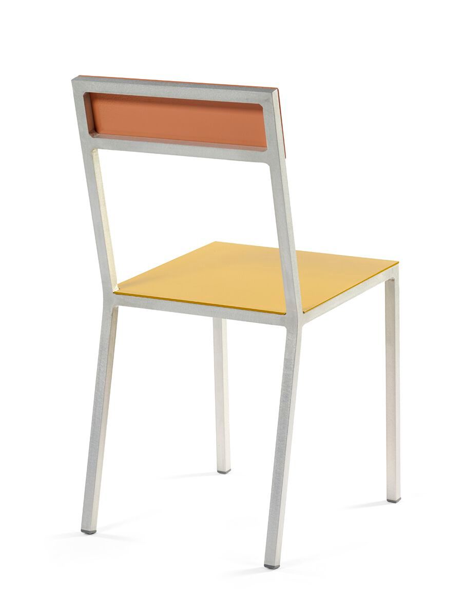 Алюминиевый стул с открытой спинкой valerie_objects ALU CHAIR ARCH-00088703 - Вид №40
