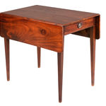 SOR27442 Стол из красного дерева Пемброк ijlbrown  - Вид №3