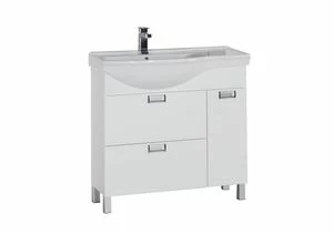 Тумба под раковину Aquanet Сити 90 L белый