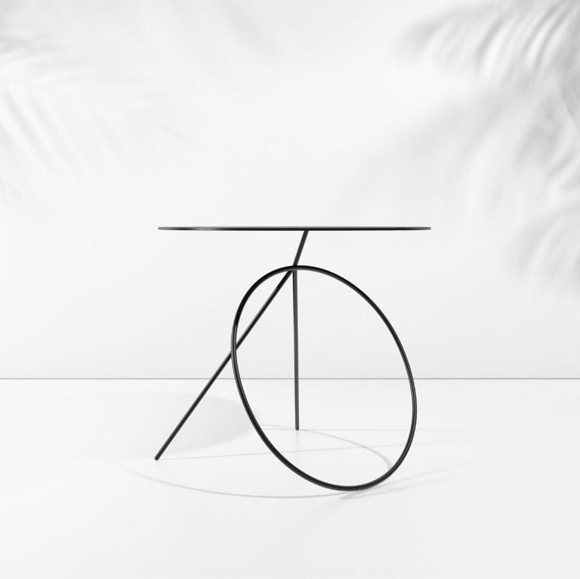 Viccarbe Круглый журнальный столик из металла Viccarte sun-id-1377300 - Вид №1