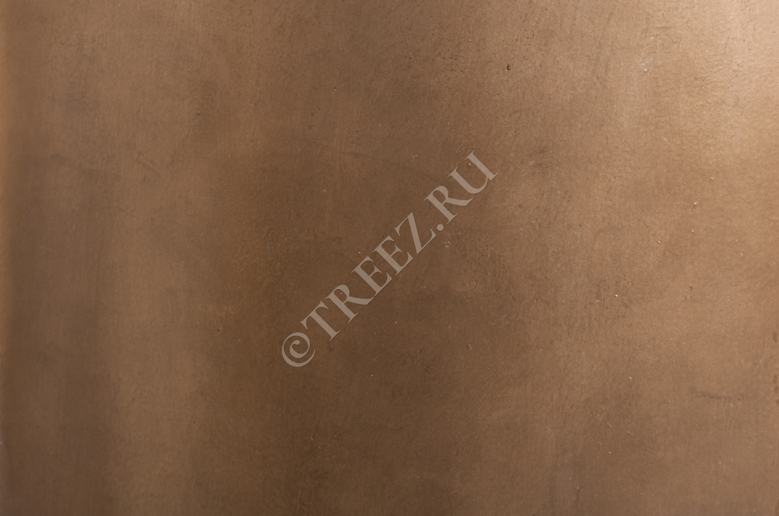 41.3317-04-015-BRS-67 Кашпо  Effectory - серия Metal - Высокий конус-чаша - Тёмное матовое золото Цветочная коллекция  - Вид №1