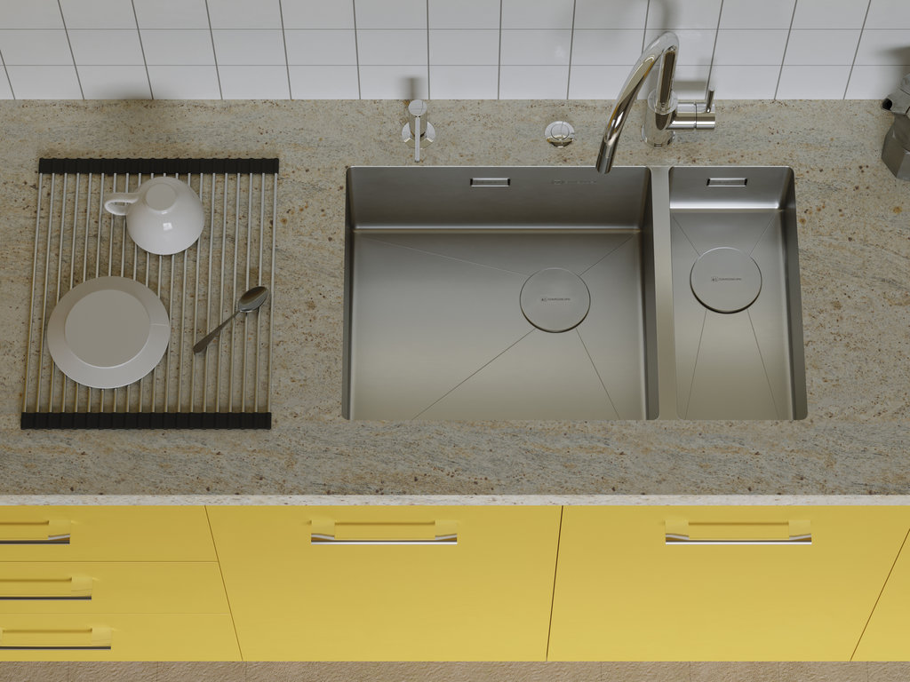 Кухонная мойка Taki 69-2-U/IF Side GB-L OMOIKIRI 4997050 - Вид №1