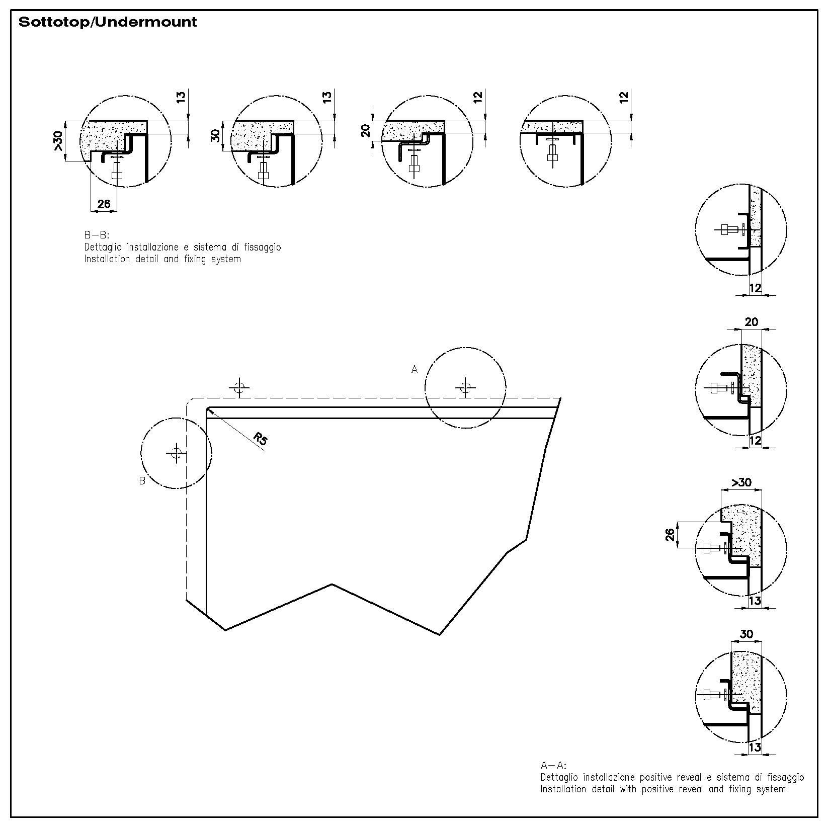 Раковина из нержавеющей стали с одной чашей Foster Quadra Evo ARCH-00082219 - Вид №10