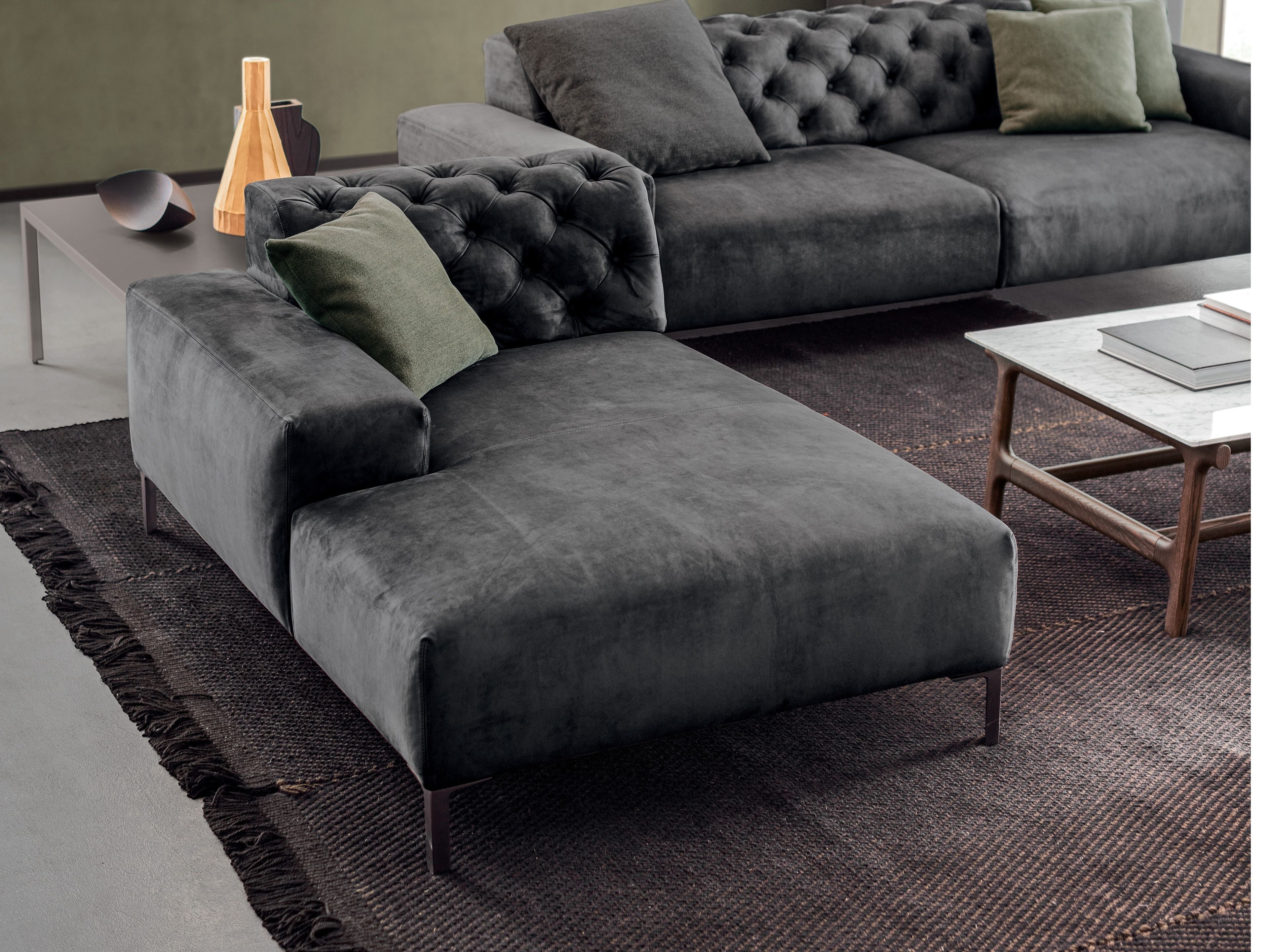 Мягкая спальная кровать capitonné Pianca ARCH-00082465