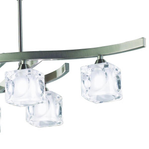 099701 Люстра подвесная MANTRA CUADRAX 0004045 Mantra Cuadrax