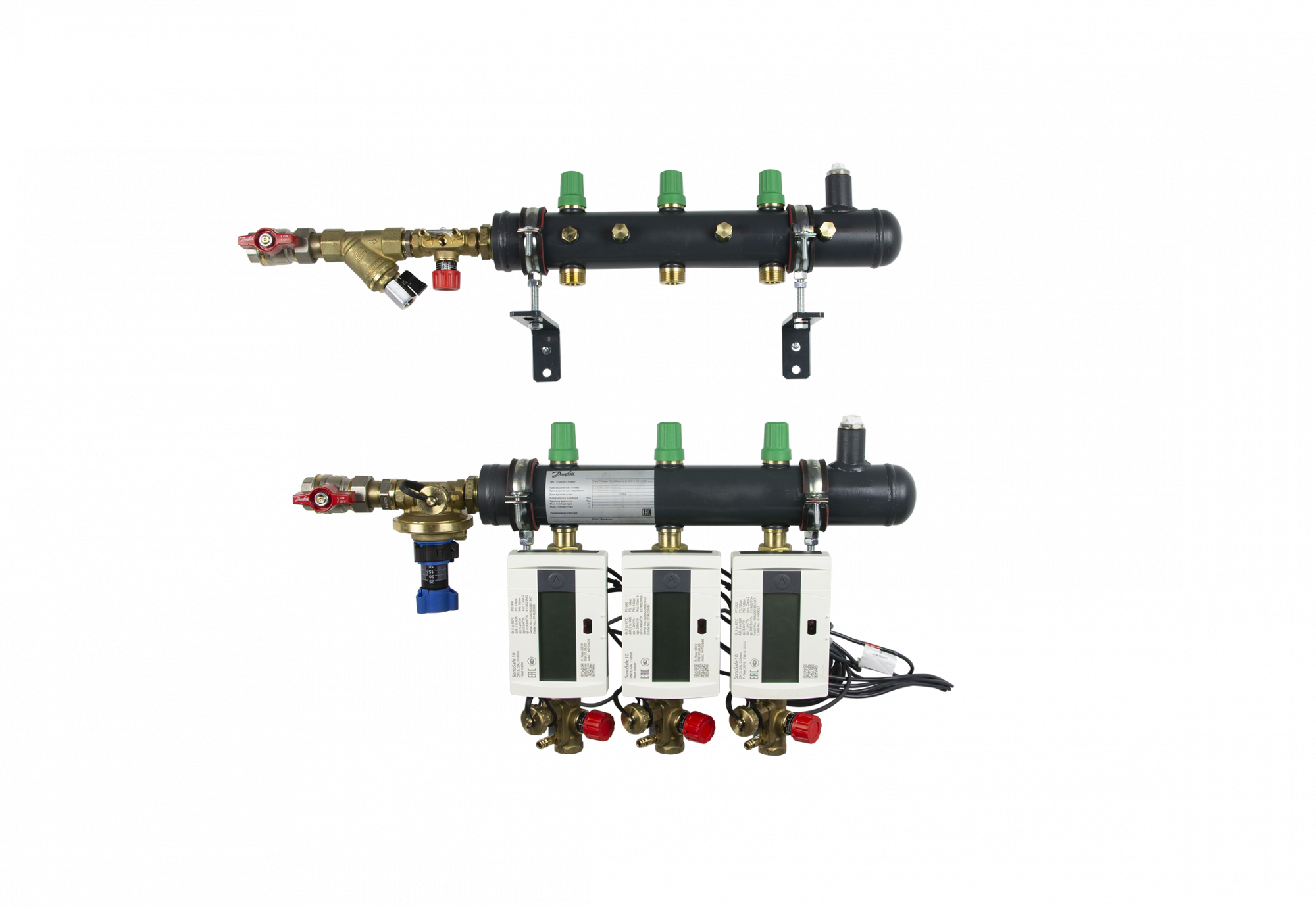 Danfoss Узел распределительный этажный TDU.5 TDU.5 DN50-9L-25-CNT20-APT20-MNT15 150U6497 