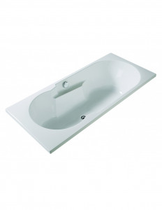 674600 001 00  Прямая ванна Arabess, металлический каркас и 5 регулируемых ножек в комплекте, 180 x 80 см Valentin