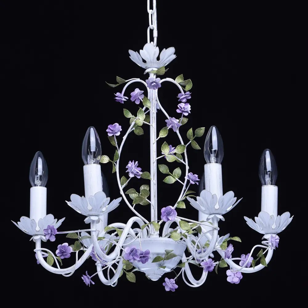 Люстра подвесная «Букет», 6 ламп, 12 м², цвет золото MW-Light STLM-2186842 - Вид №1