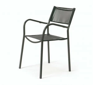 Vermobil Штабелируемый садовый стул из текспласта с подлокотниками Alice Ch1651