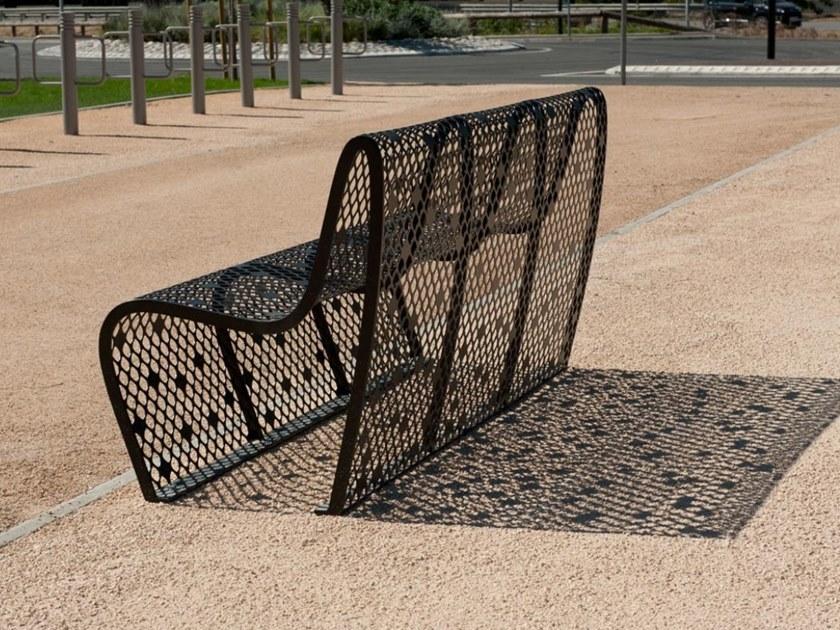 CYRIA Скамья из стали со спинкой Elinium sun-id-1409242 - Вид №10