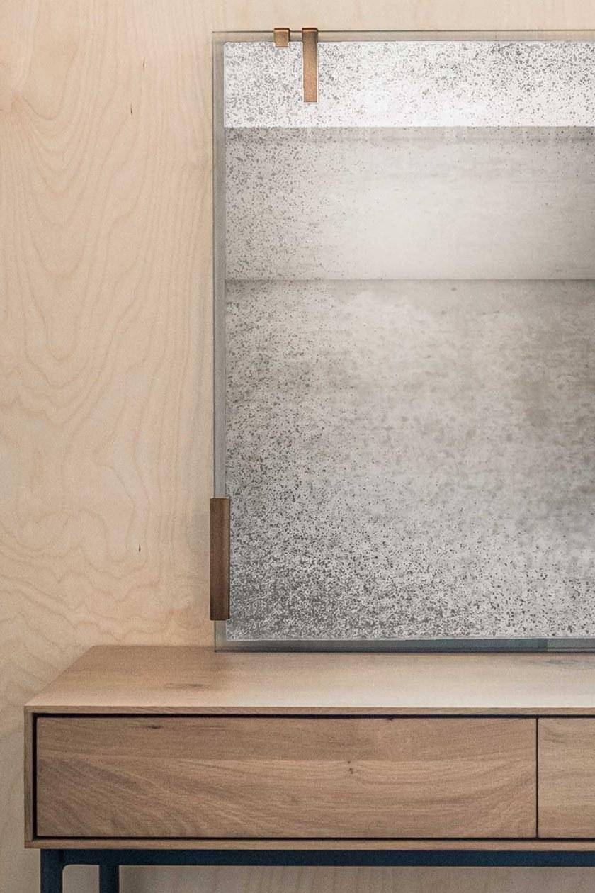 Ethnicraft Квадратное настенное зеркало Frameless 20672 - Вид №2