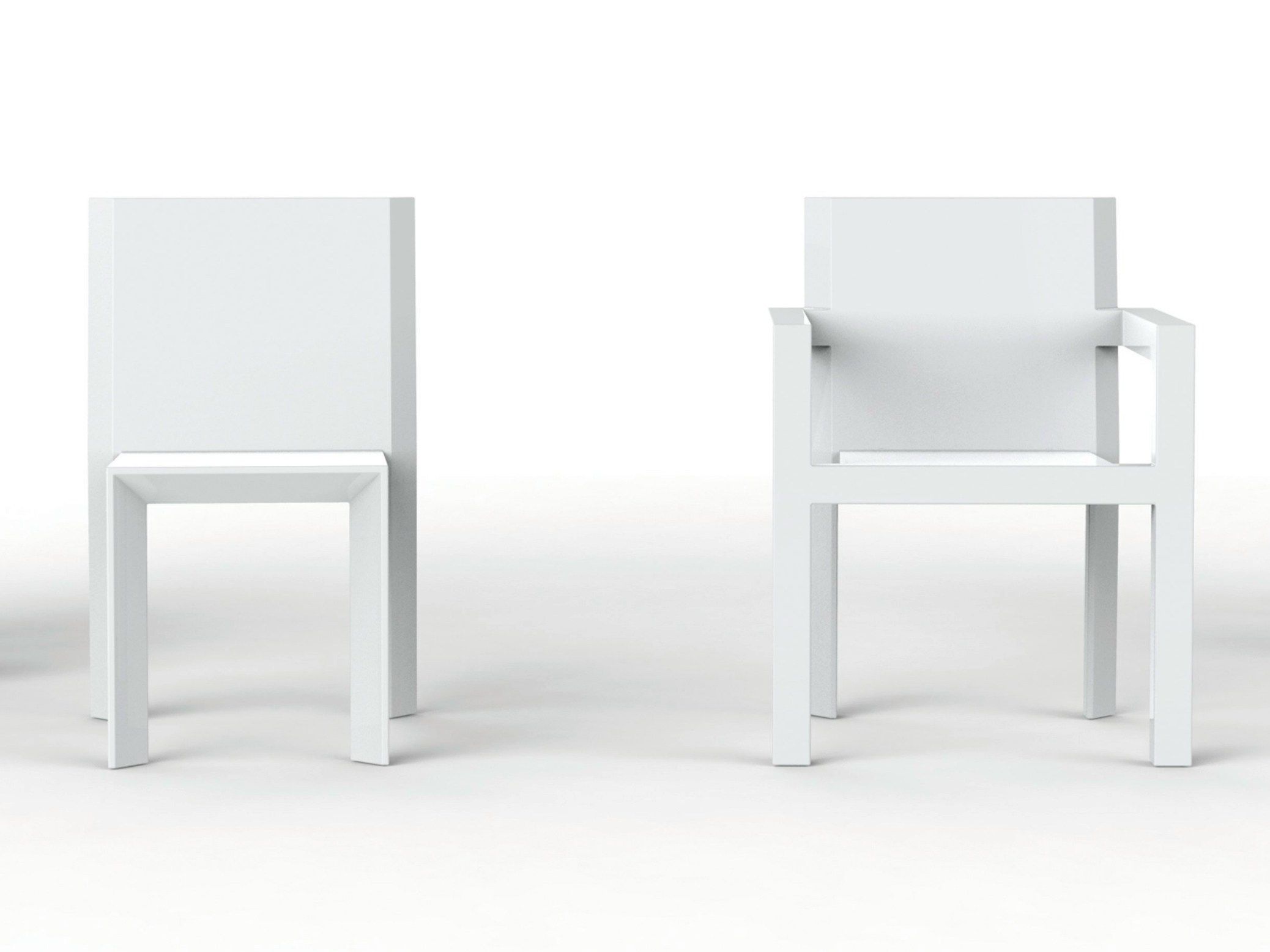 Штабелируемый садовый стул с подлокотниками Vondom рамка ARCH-00029048 - Вид №2