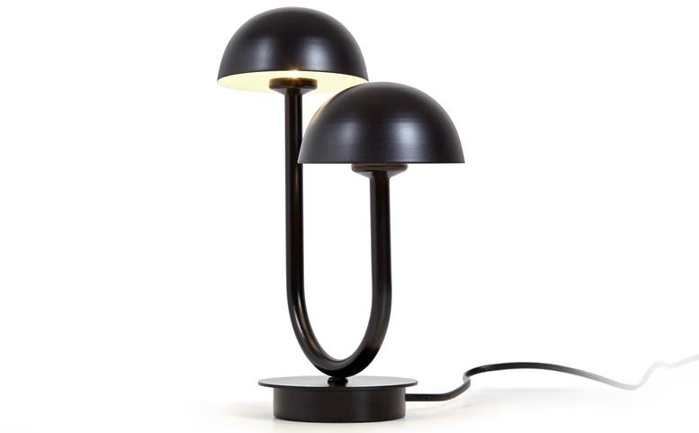 luxcambra Настольная светодиодная лампа из латуни Champignon S_black_3140 - Вид №3