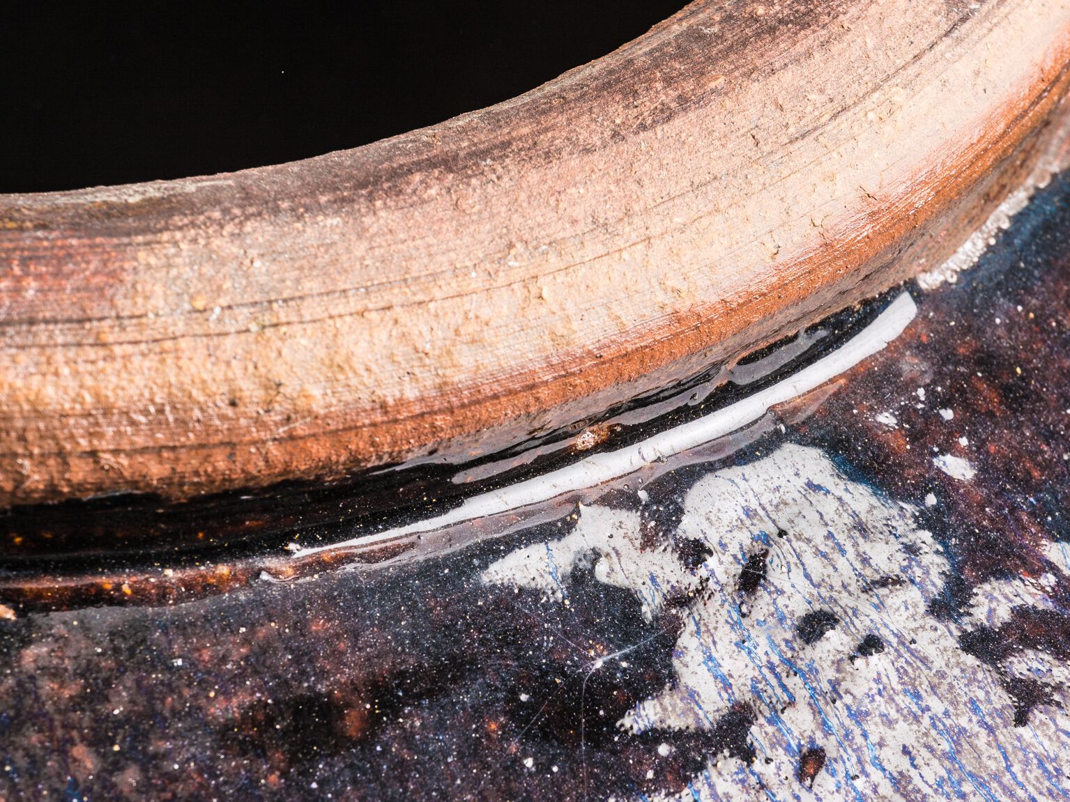 Керамический круглый садовый горшок Vical Home LAPPE ARCH-00077478 - Вид №1