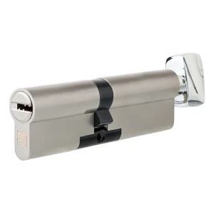 Цилиндр Apecs Premier XR-100(45/55C)-C15-NI, 45x55 мм, ключ/вертушка, цвет никель 82379278 STLM-2199642