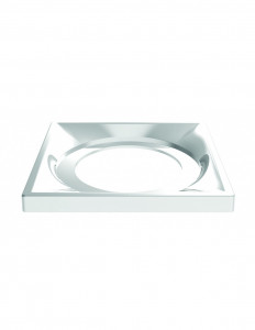 461000 000 00  Каркас душевого желоба, 143 x 143 мм, хромированный АБС-пластик Valentin Хром