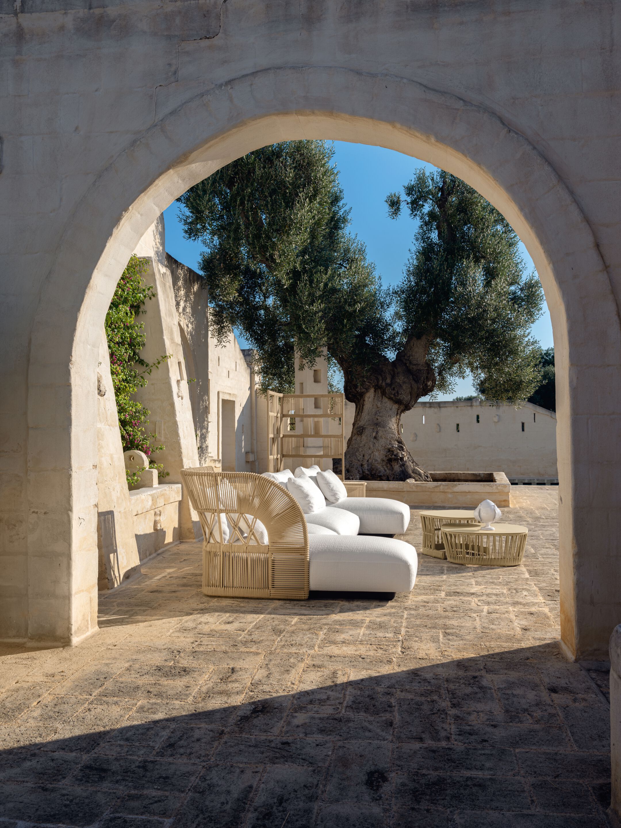 Садовый диван с полуостровом Talenti Cliff Decò ARCH-00087599 - Вид №6